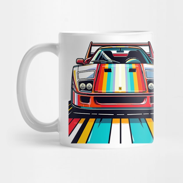 Ferrari F40 by Vehicles-Art